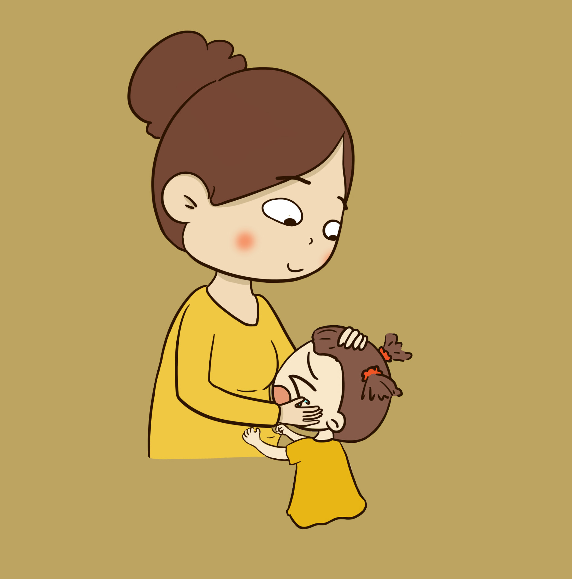 一岁宝宝恋奶夜醒频繁怎么办,宝宝1岁了为什么突然特别恋妈妈