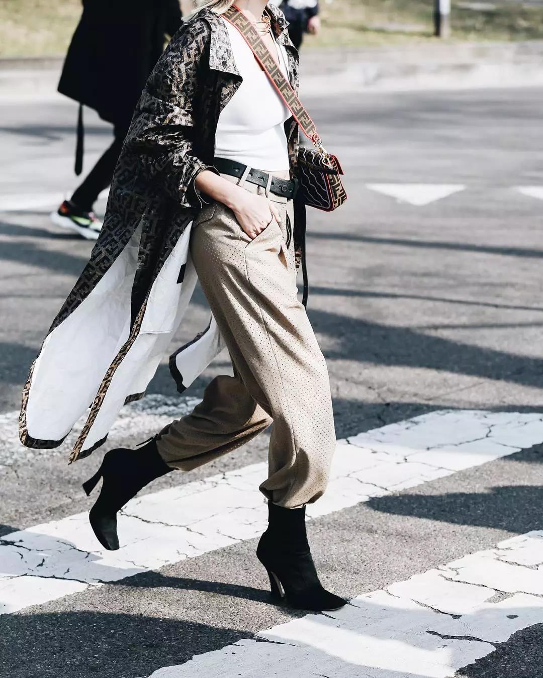 阔腿裤花里胡哨,阔腿裤巨好看