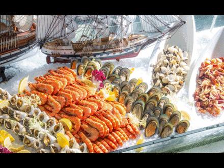 快收藏美食,广州小蛮腰附近海鲜自助餐600元的