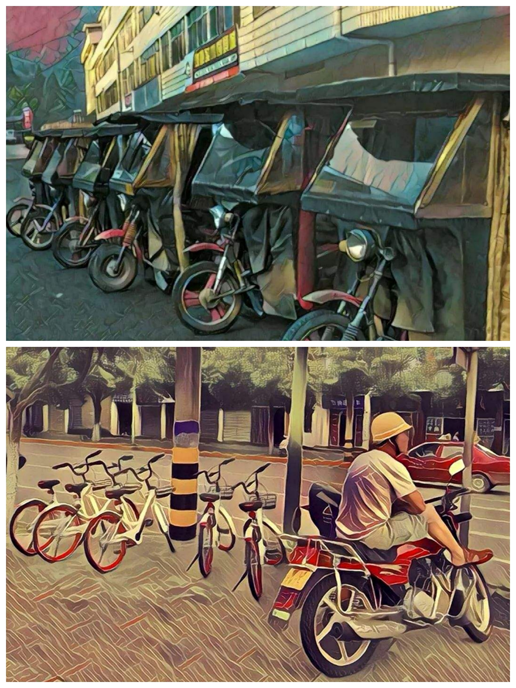 从“摩的”到“红夏利黄面的”，再到红蓝的富康，荆州出租车变迁