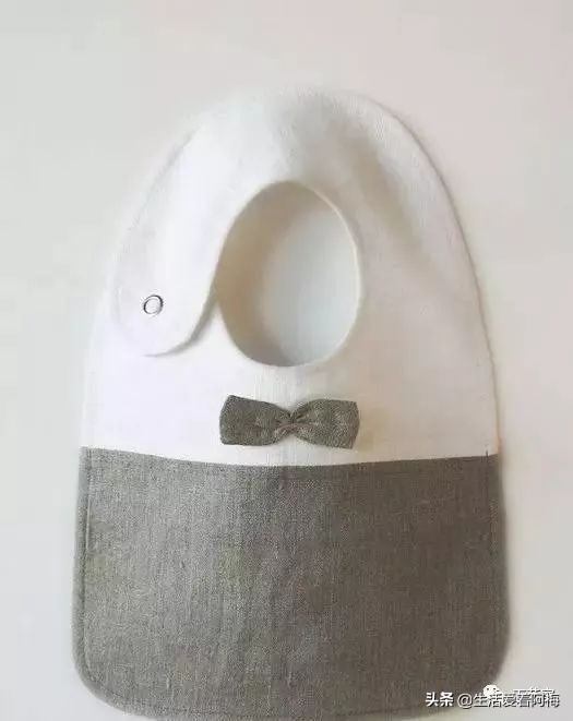 1-3岁宝宝专用围兜有袖子,宝宝布兜制作方法
