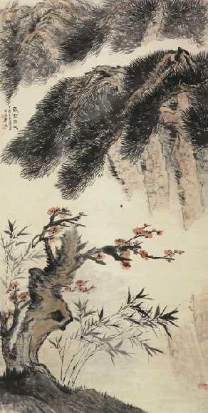 郑午昌书法真迹欣赏,郑午昌花鸟图100幅