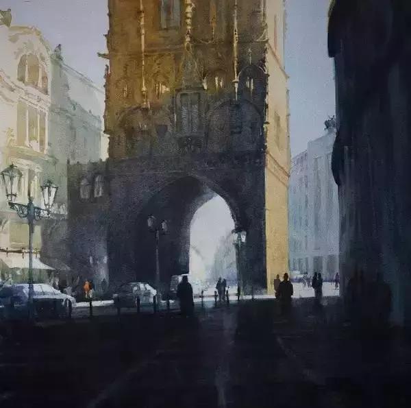 水彩大神之作,国外大师水彩值得一看