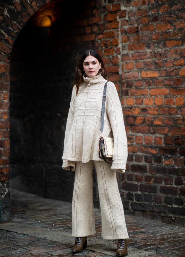 哪种版型的毛呢裤百搭,毛裤怎么穿才时尚