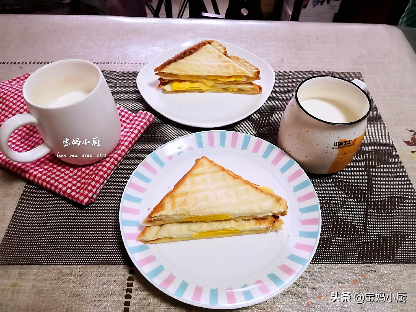 减肥大人早餐食谱,早餐30天不重样菜谱一家三口的