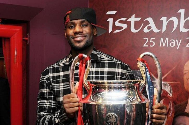 科比爱足球,NBA有人更狂热,詹姆斯持股利物浦9年赚6倍超3200万