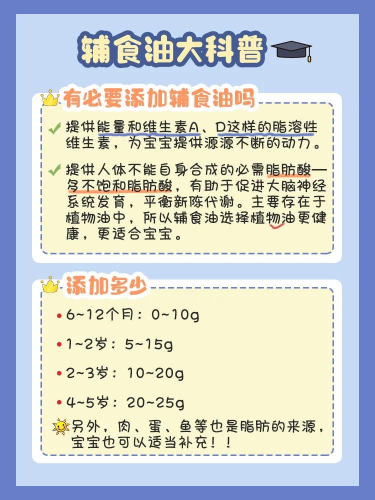 如何选择辅食油,6个月辅食油推荐排行榜