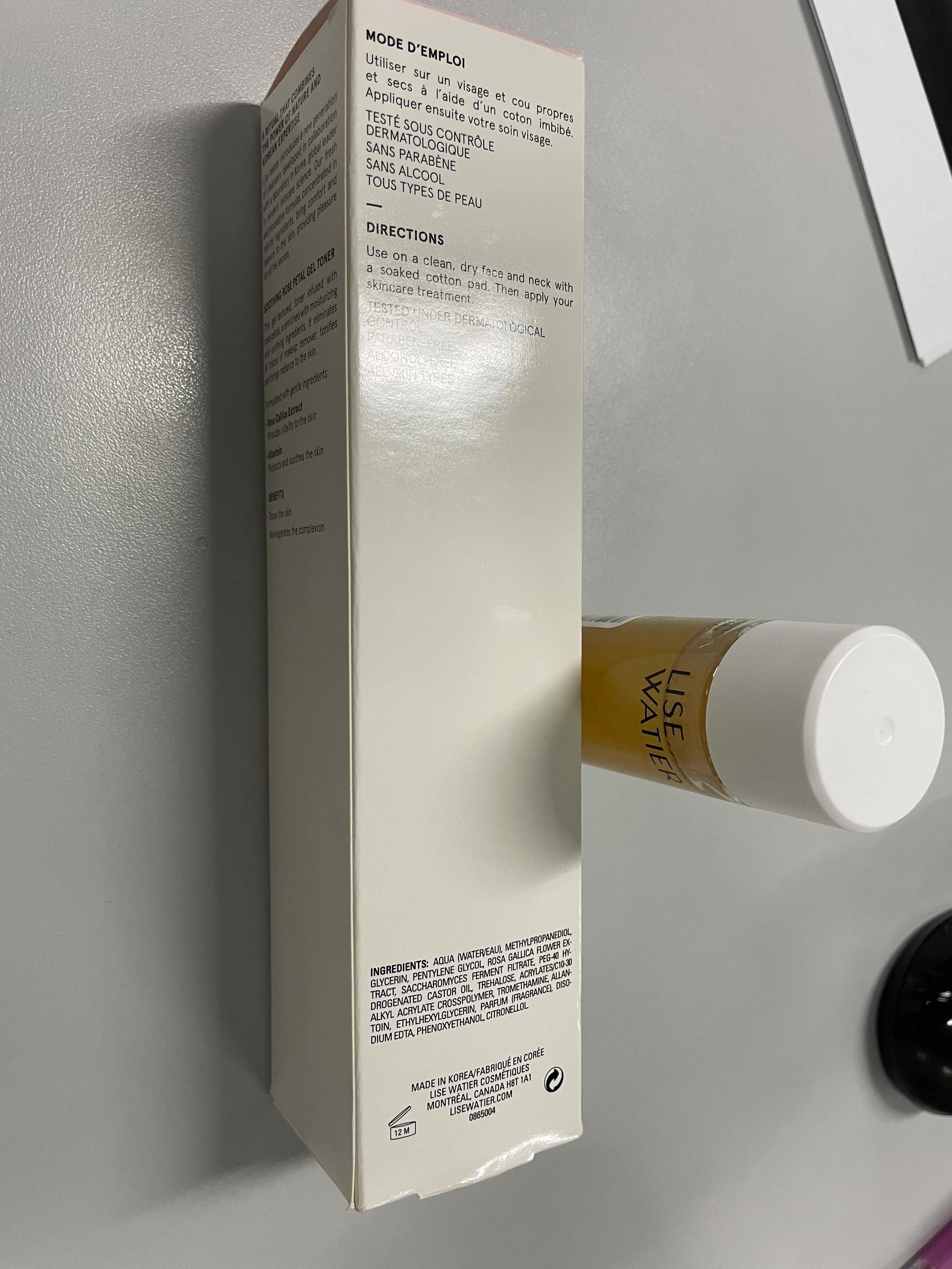 LiseWatier爽肤水测评,购买及使用心得）