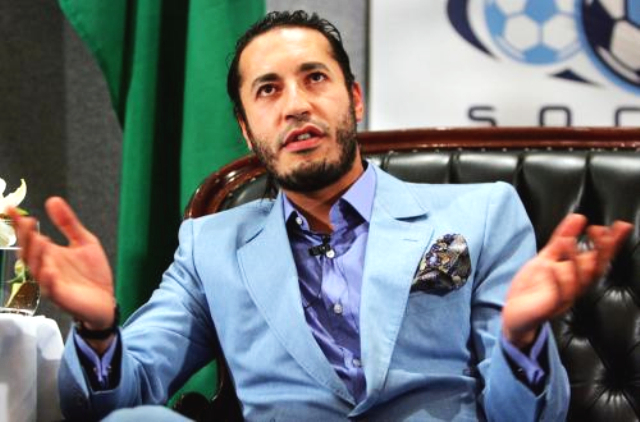 卡扎菲的三儿子,卡扎菲三儿子被打