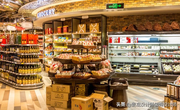 超市设计图视频,小超市货架摆放设计