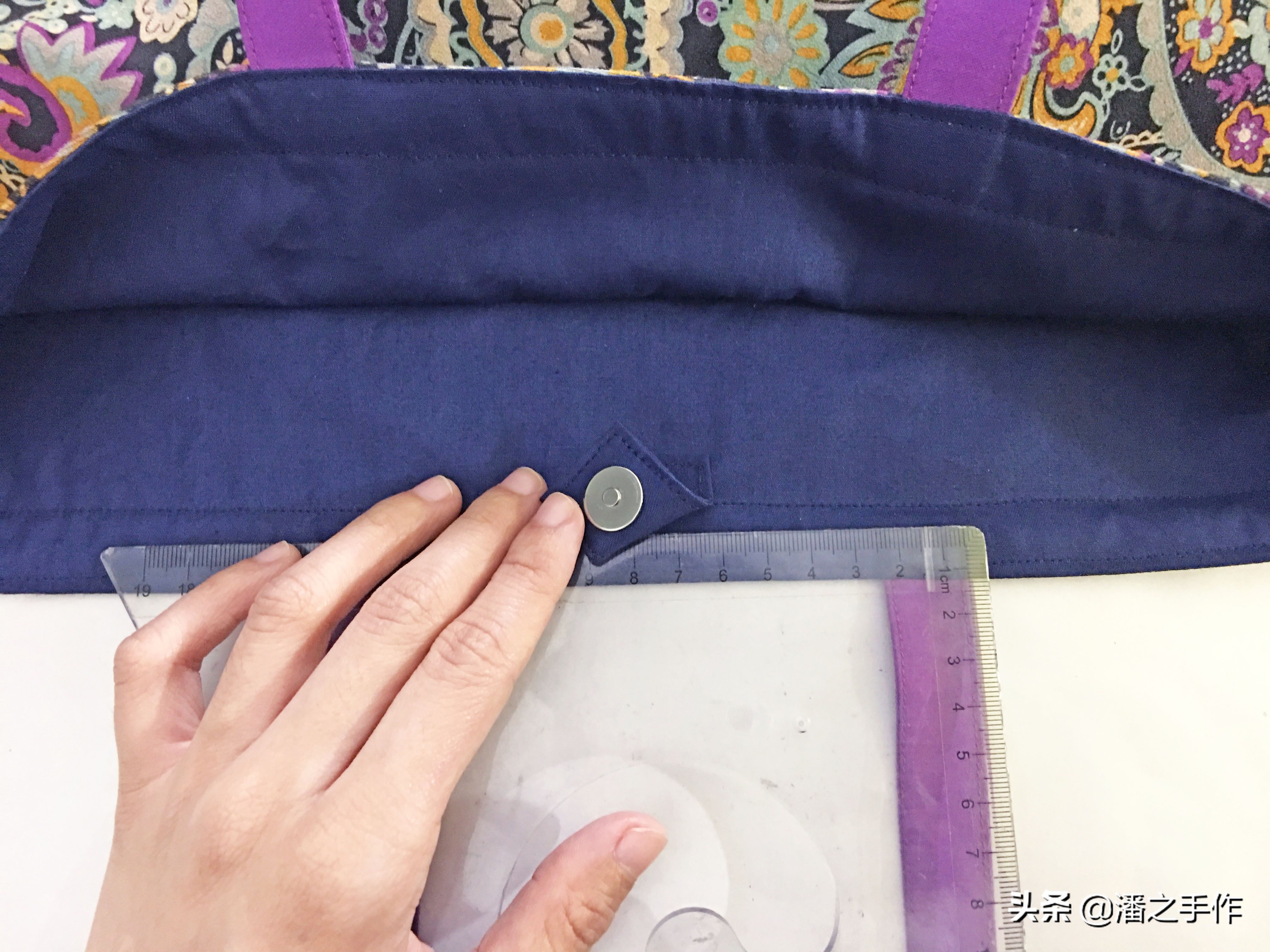 布艺环保袋制作方法,自制环保袋手工制作儿童