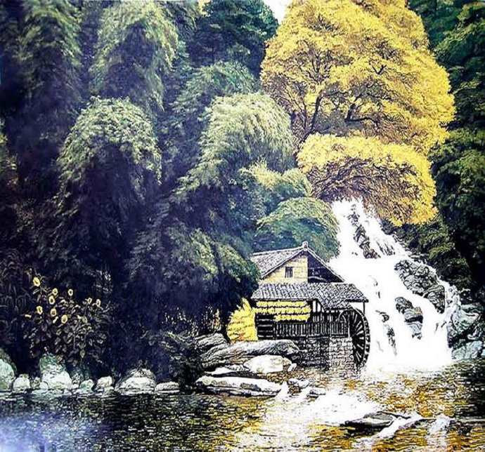 何冠林油画作品大全,何冠霖油画高清大图