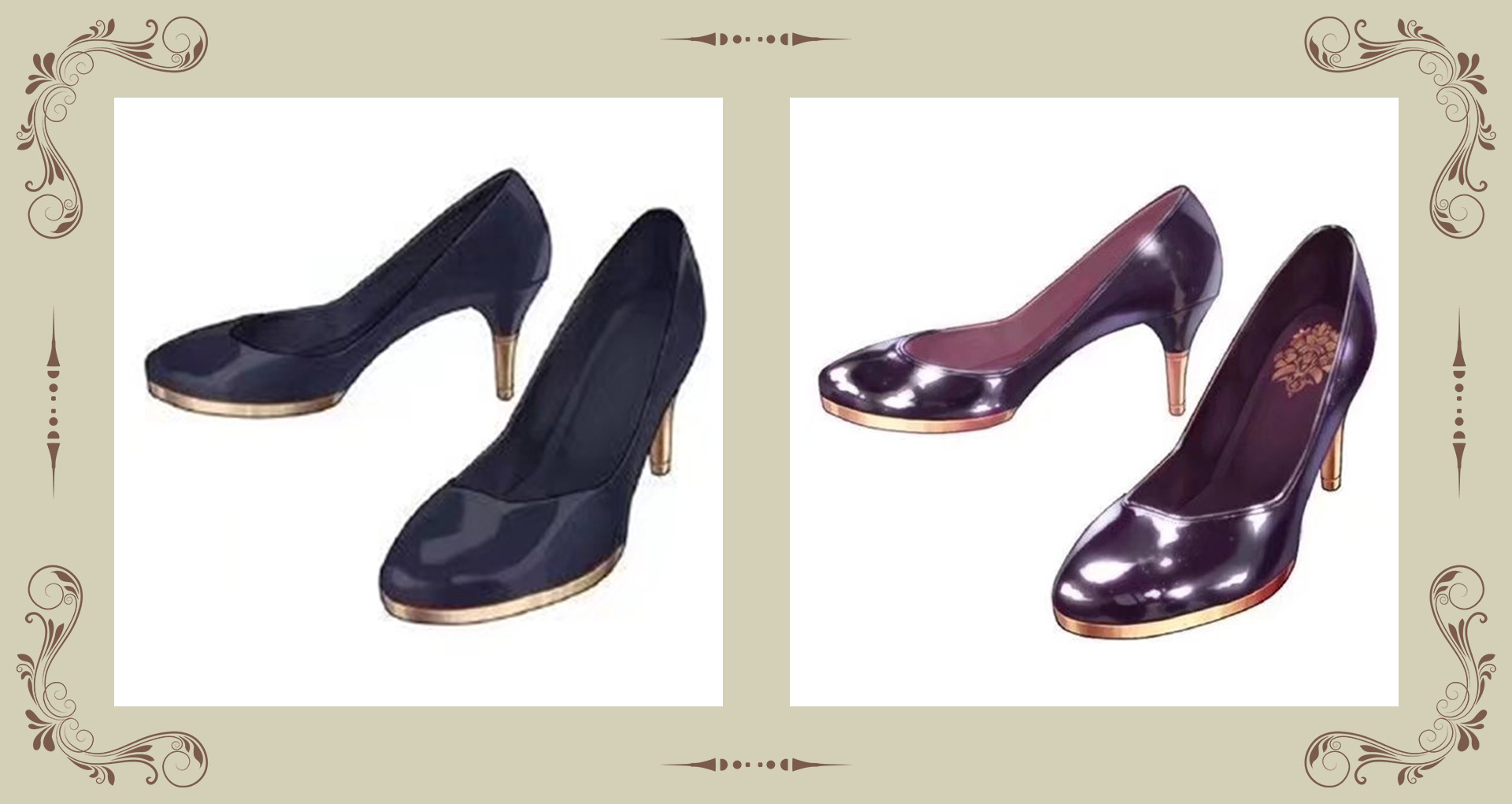 动漫高跟鞋的画法,高跟鞋的正确画法