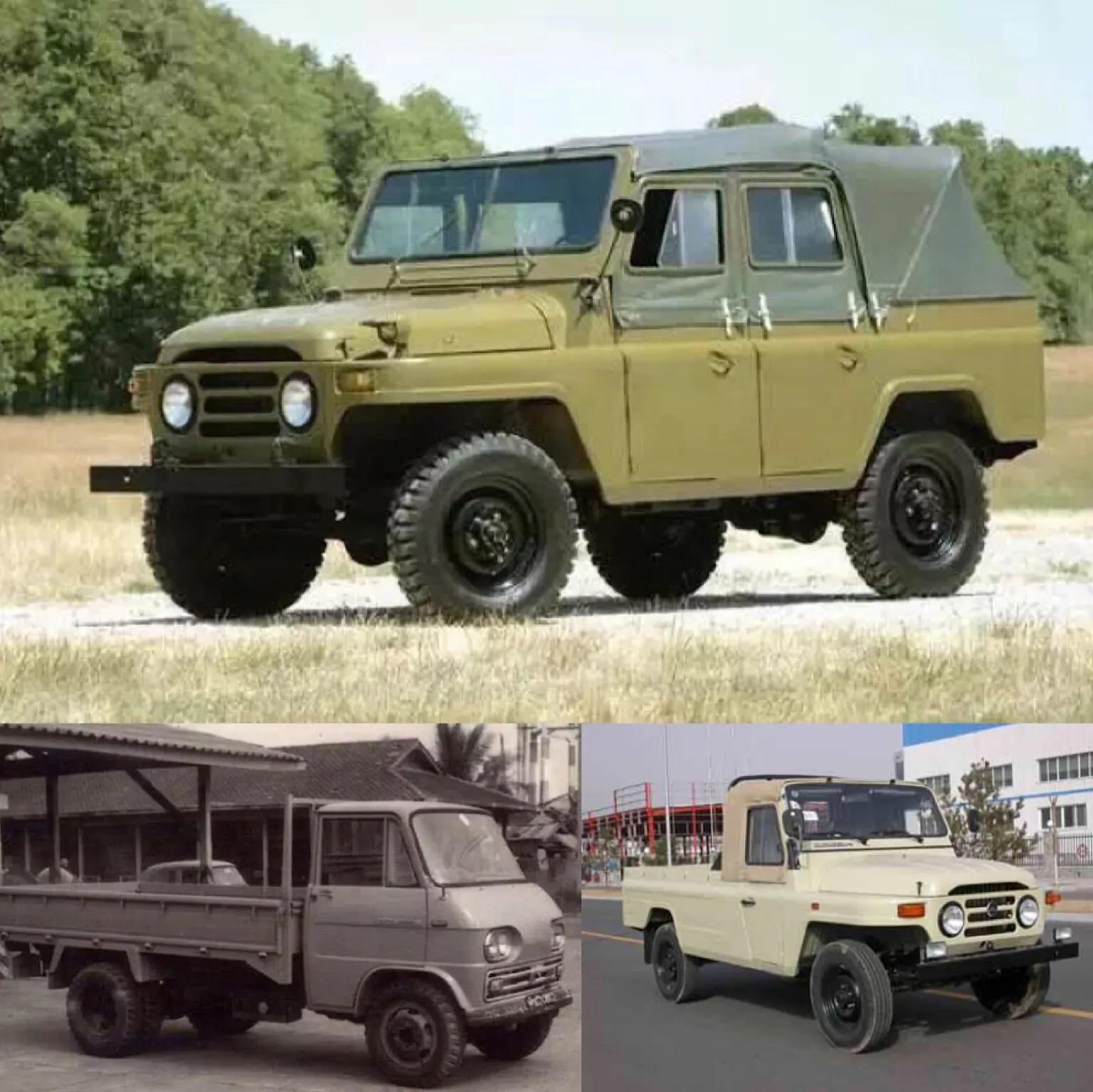 BJ212“铁蛋儿”的弟弟BJ121，一款没能走上战场的国产小众皮卡