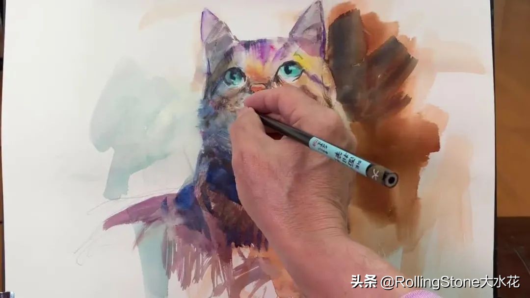 绘画艺术是人们心灵的写照,绘画也是一种静心的良药