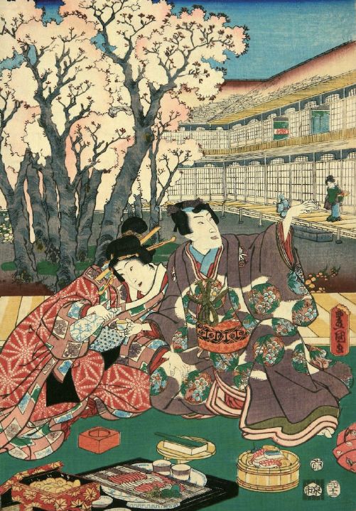 从日式点心看日本人的饮食文化,从浮世绘看日本的民族特性