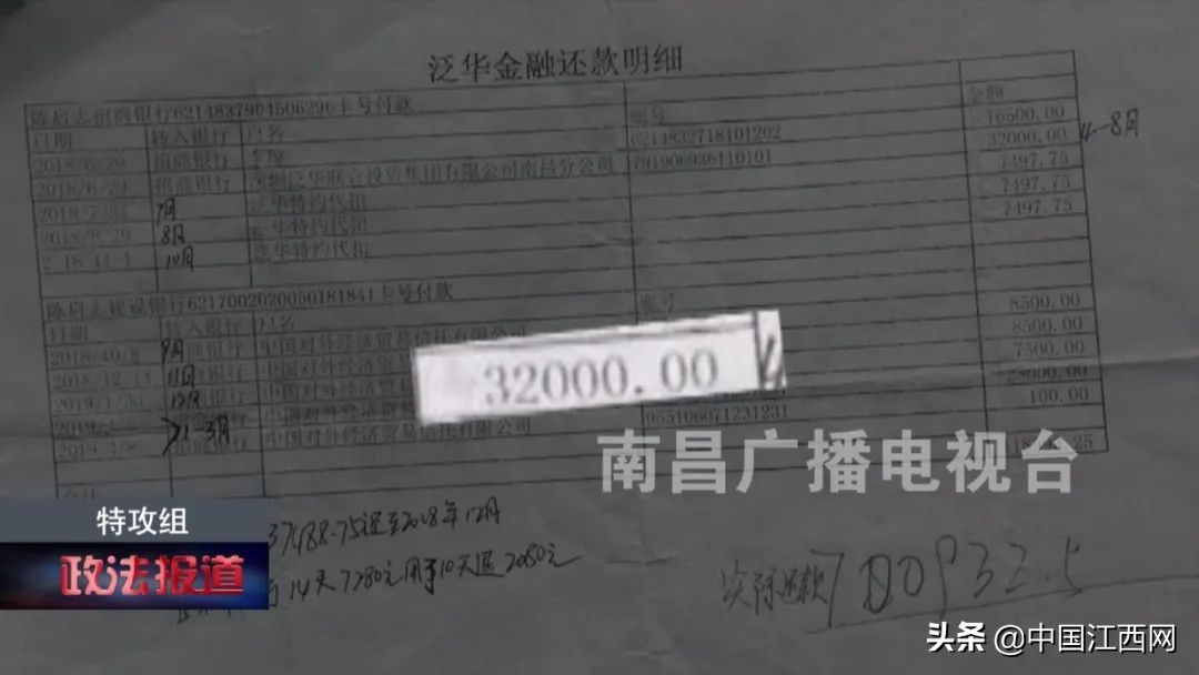 *款贷**遭遇变相砍头息揭露“泛华金融”南昌分公司宰客套路