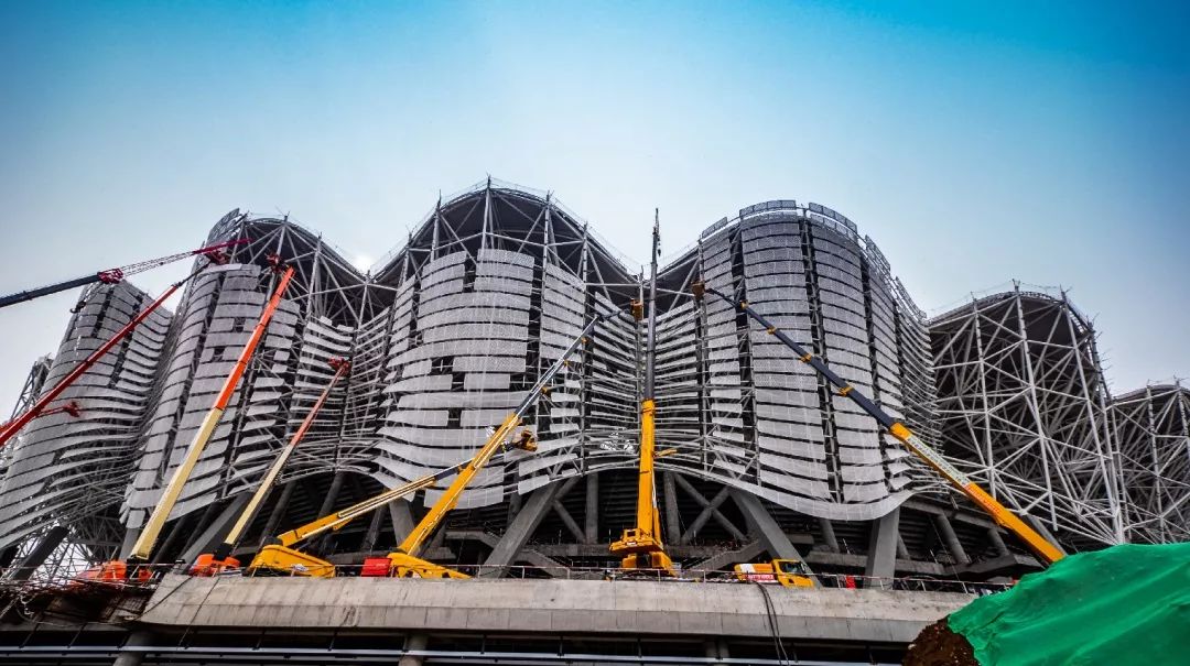 西安奥体中心石榴花体育馆,西安奥体中心全景剧透