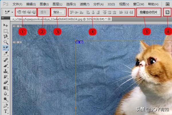 photoshop怎么移动切片,photoshop切片选择工具