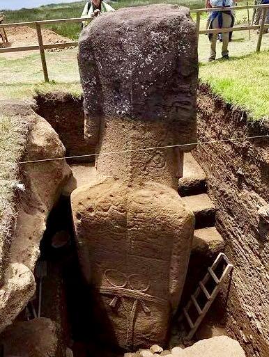 复活节岛巨石像之谜解析,考古复活节岛石像