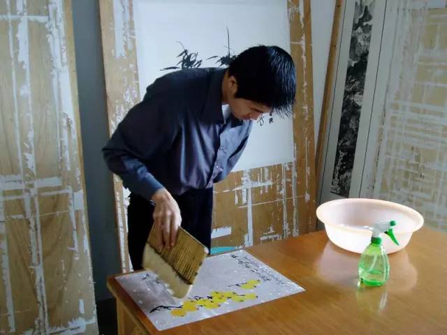 书画装裱全过程,书内画外