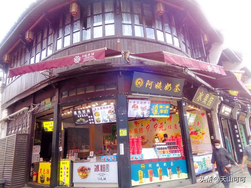 杭州的知名古街南宋御街,来杭州一定要来千年古道南宋御街