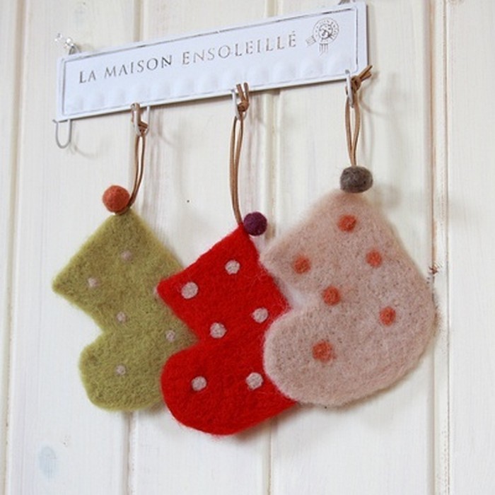 圣诞手工diy材料包教程,圣诞手工diy编织小饰品