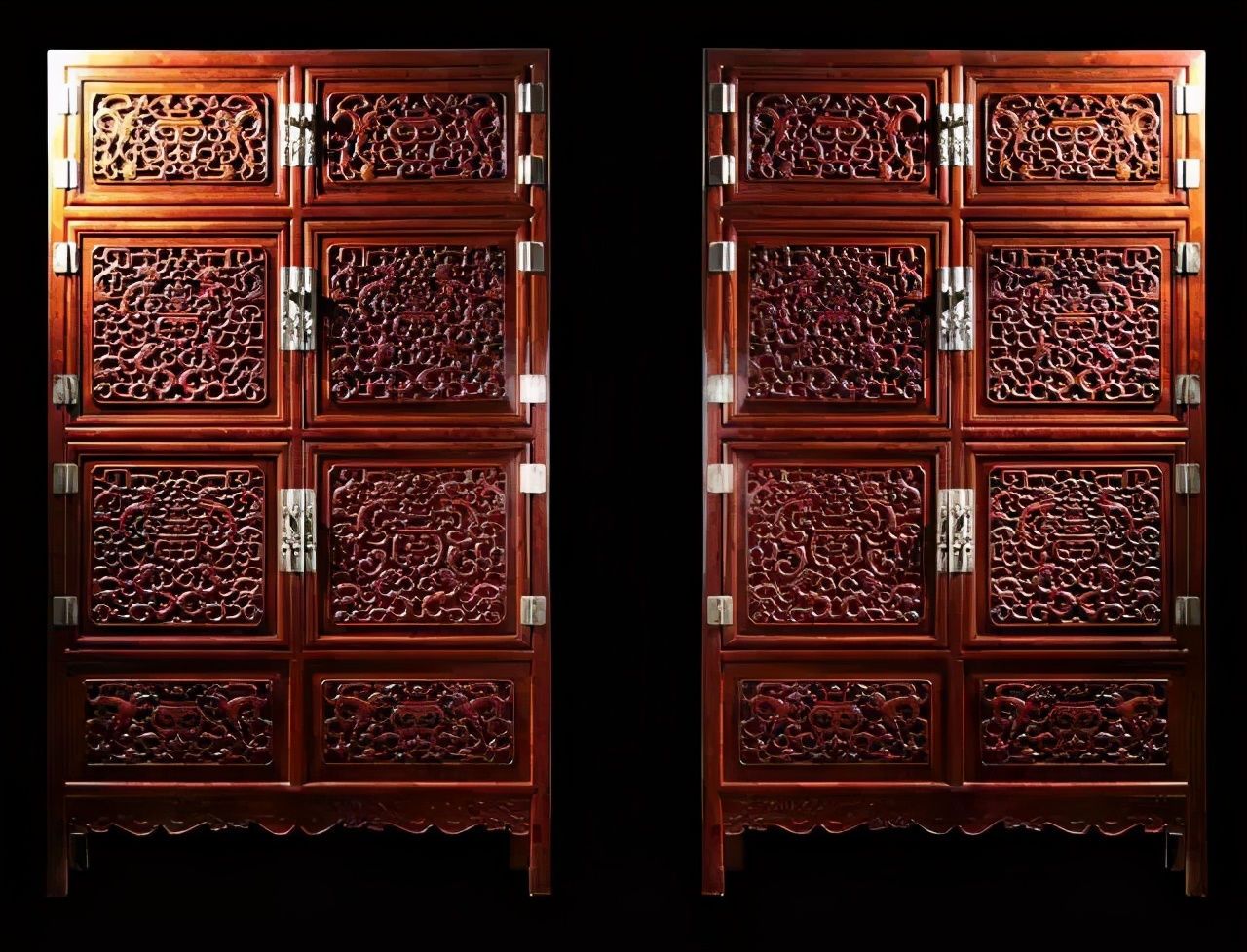 大清朝的满族特点,满族宫廷里的经典花纹图案