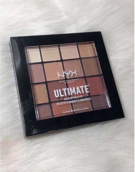 nyx16色高颜值新款ins正品眼影,nyx乌托邦40色眼影盘有多少种画法