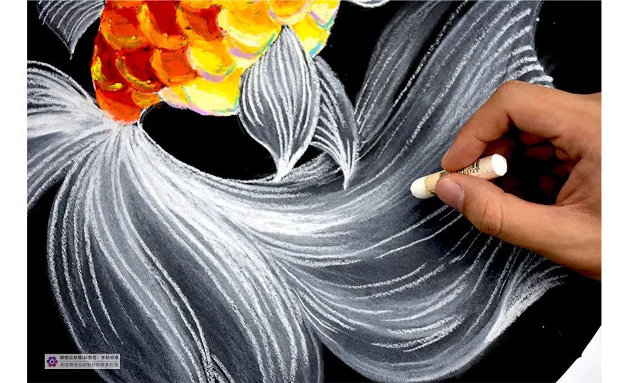 画金鱼儿童画,儿童画教程大全简单漂亮的花