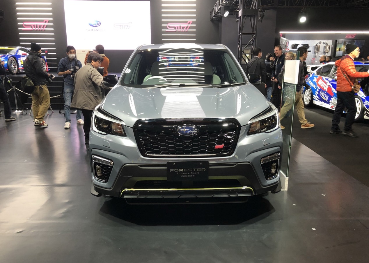 斯巴鲁森林人改装迈森轮毂,改装斯巴鲁森林人外观