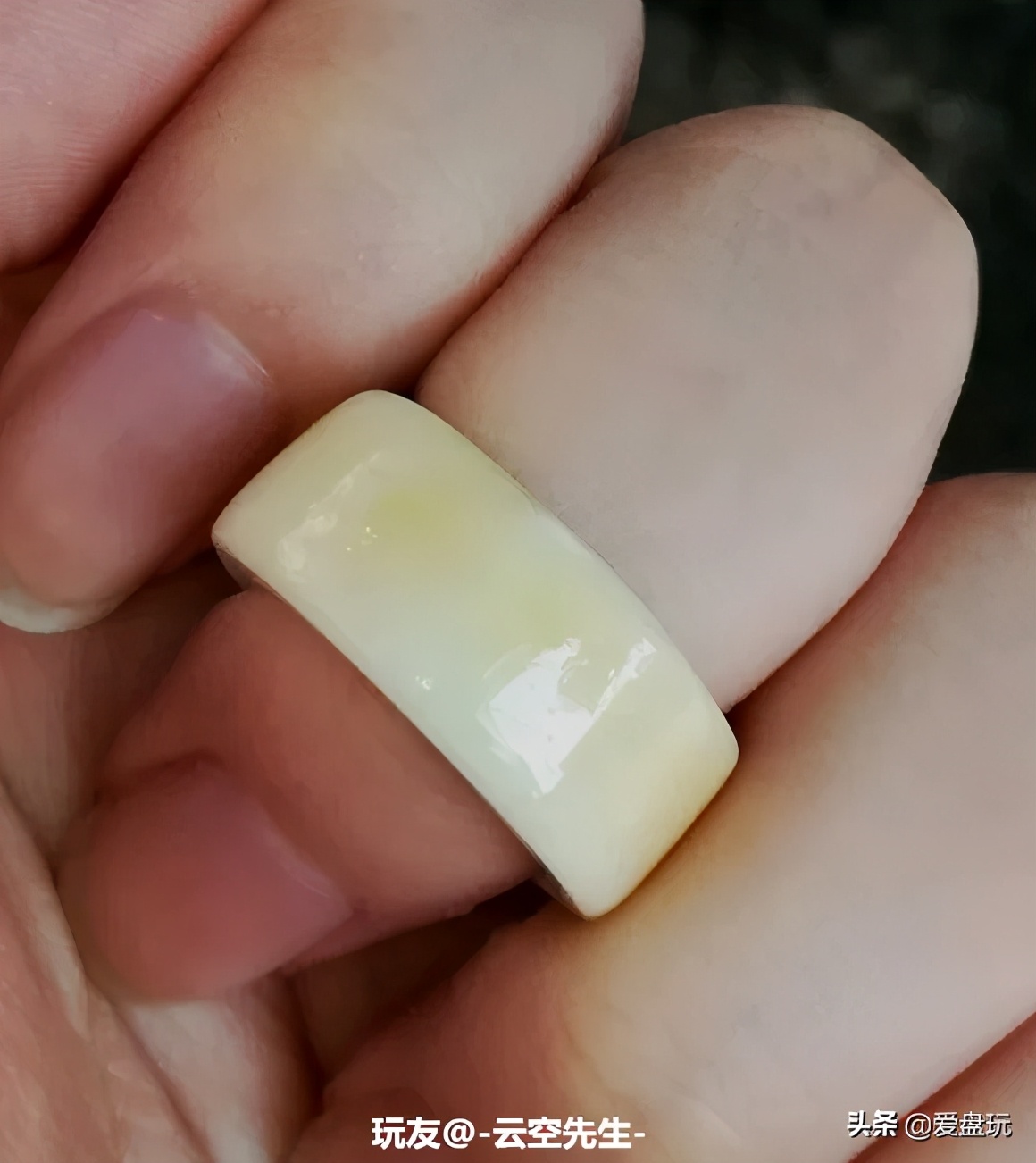 玉化骨头怎么盘,随便盘的手串