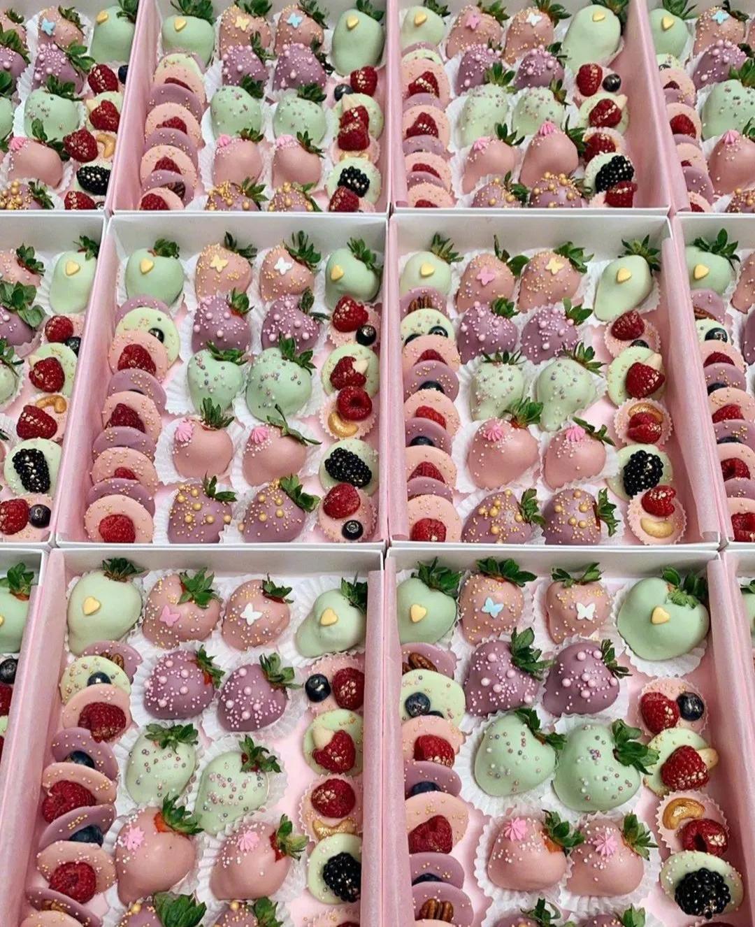 比利时草莓巧克力！盘它