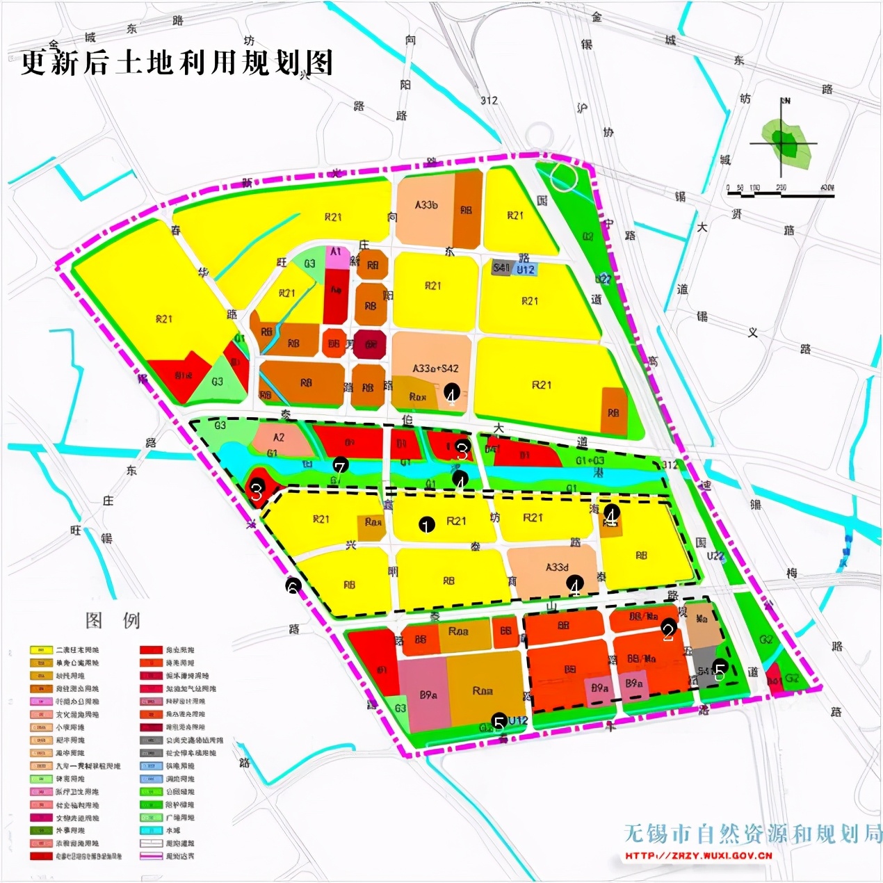 无锡市中心最新地块规划,无锡西北片区规划