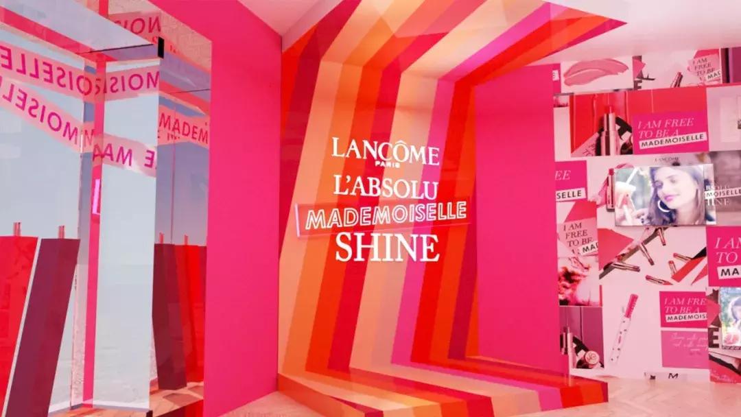 兰蔻口红来袭,三里屯兰蔻专柜