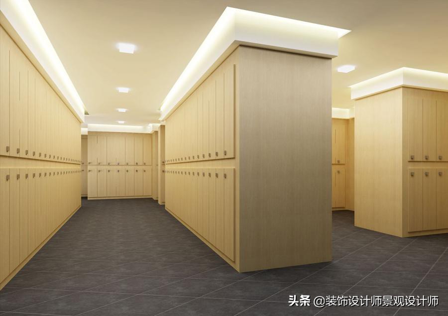 公司健身房设计效果图,书房健身房二合一设计效果图