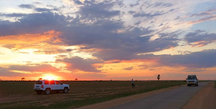 四子王旗——故乡的云，真的好美