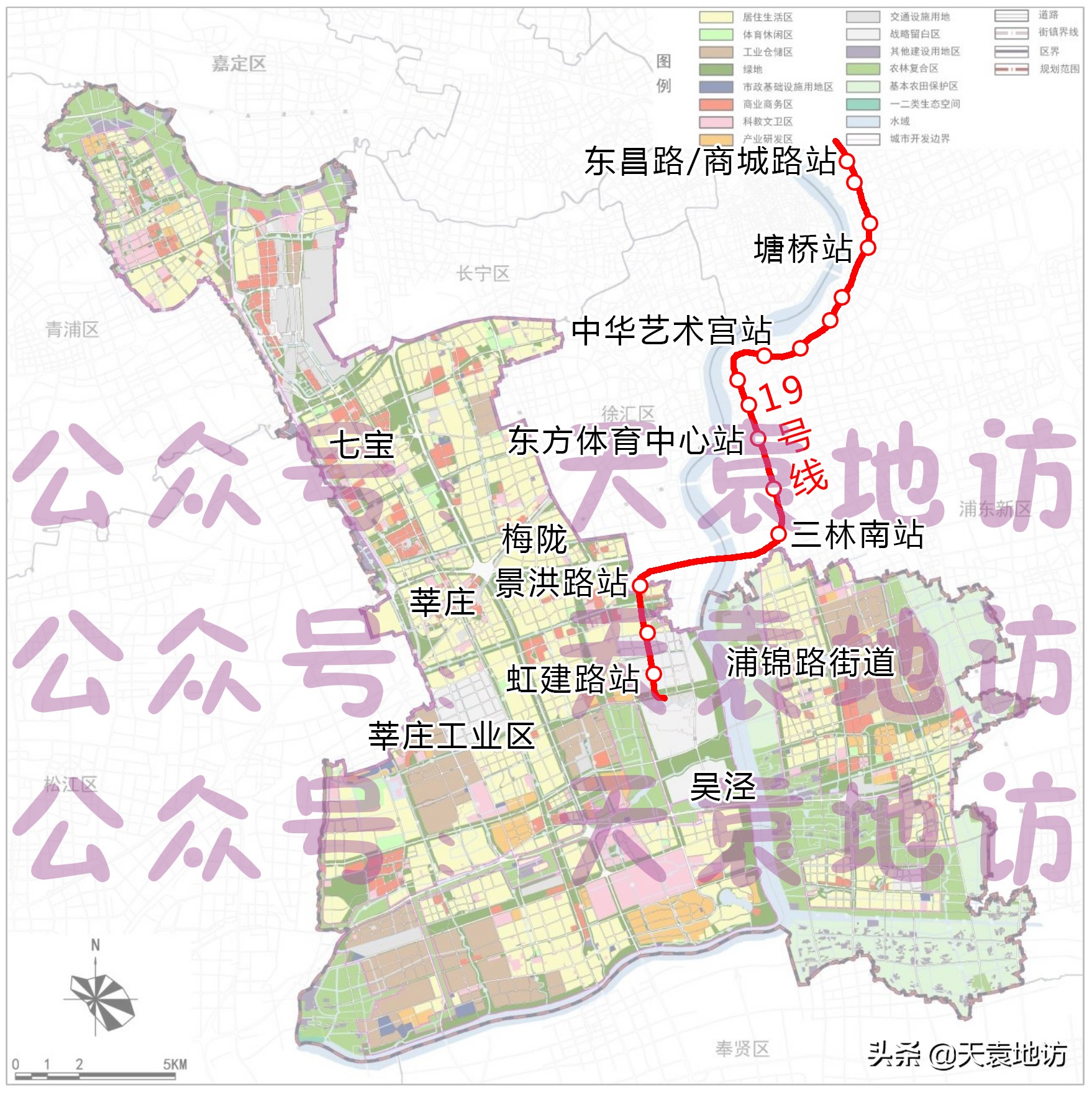 19号线地铁换乘站点线路图,19号线地铁站上海