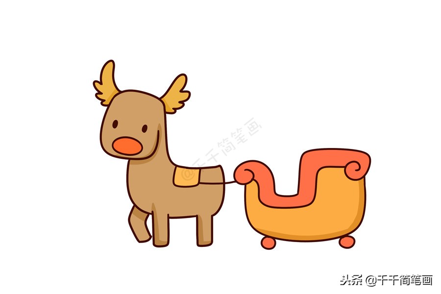 圣诞节简笔画教程图片大全,圣诞节简笔画大全简单又漂亮