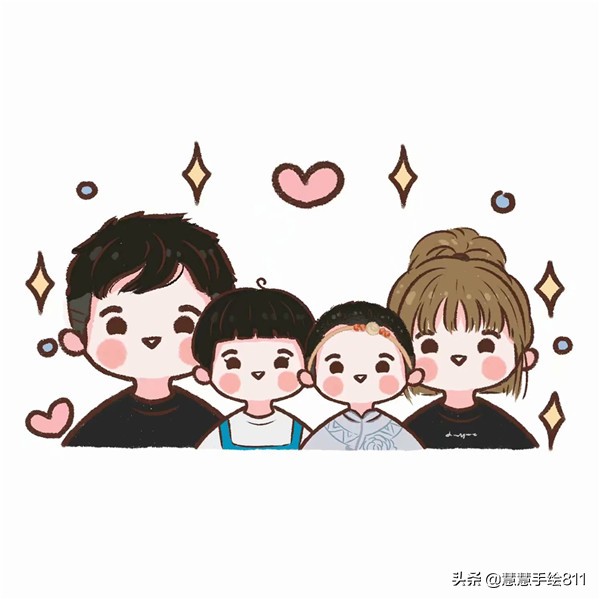 卡通头像女生简单可爱图文,卡通手绘可爱头像女生