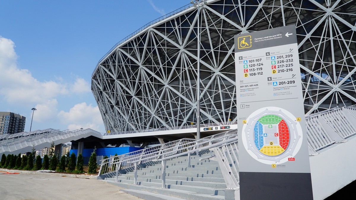 坐落于伏尔加河畔的璀璨钻石——俄罗斯足球体育馆Volgograd