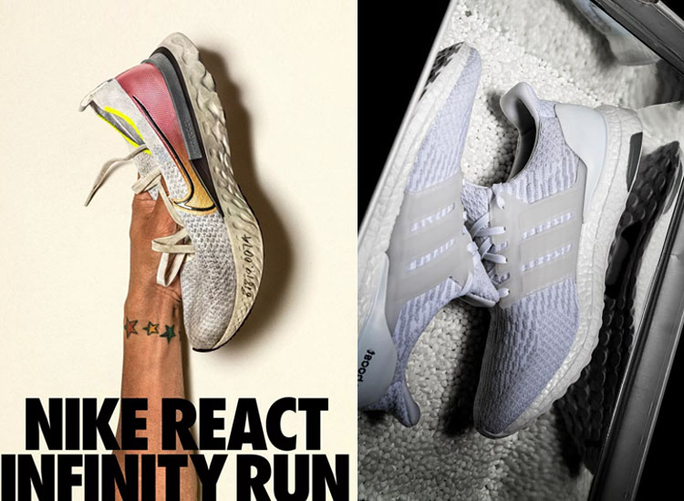 阿迪boost与耐克zoom对比,耐克阿迪达斯肘击