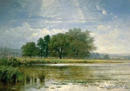 美国史蒂夫索杰风景油画欣赏,美国油画家威廉理查兹风景画欣赏