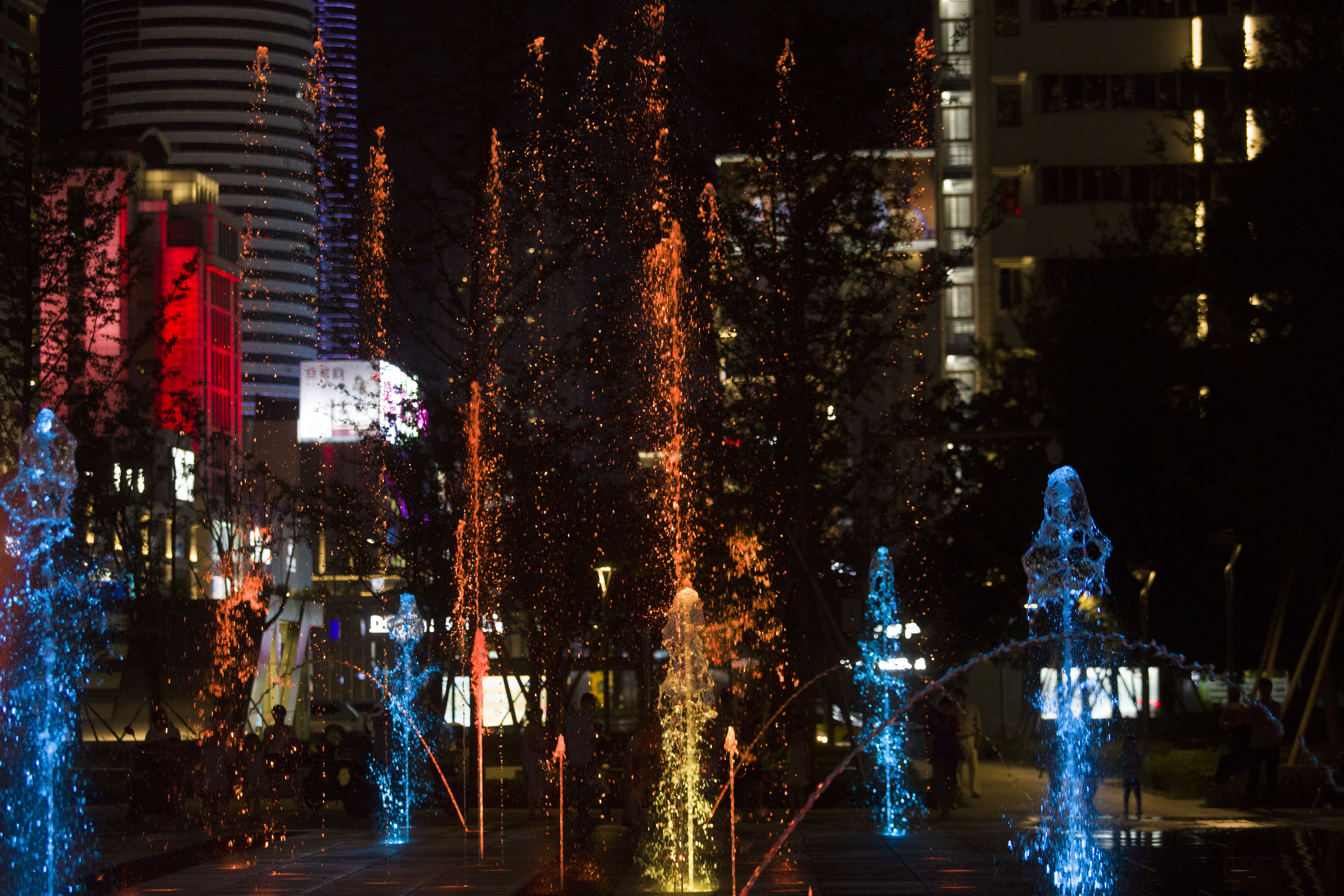 宁波市阳光广场,宁波阳光广场喷泉