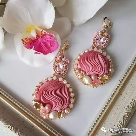 绸带编织花样大全,散珠子手工串珠教程