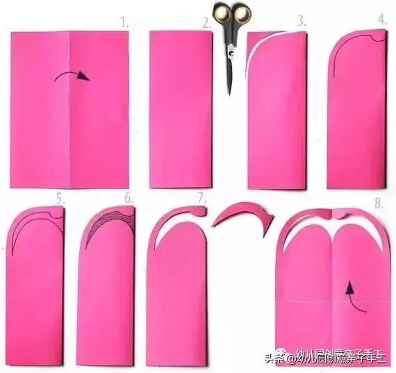 幼儿园手工制作小卡纸大全,圆形卡纸秘密