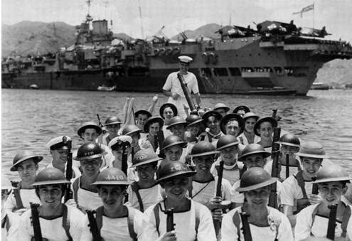 1997年香港回归，如果英军以*力武**抗拒解放军，英军能守住香港吗？