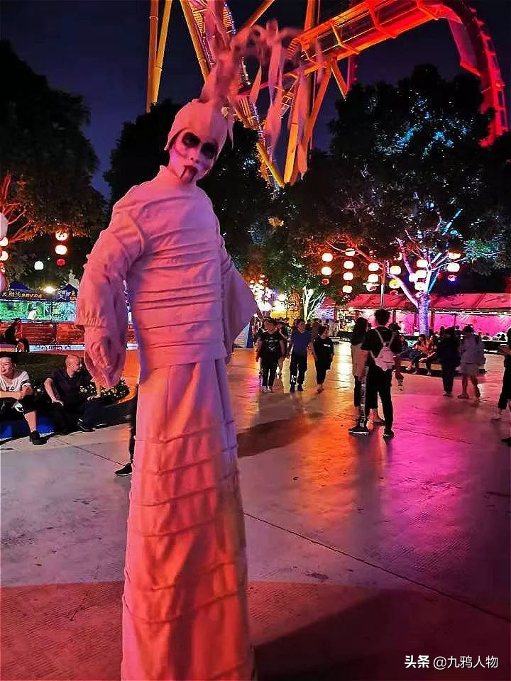 广州长隆万圣节夜晚,广州长隆万圣节群魔出巡