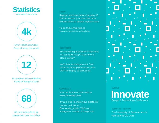 招生三折页设计,富有高级感的三折页设计
