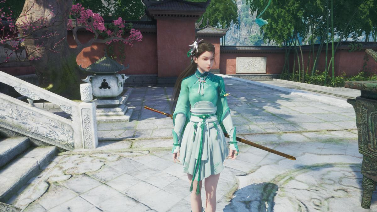 仙剑7女主怎么给其他人加血,仙剑奇侠传7中女主穿着mod